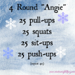 crossfit wod angie pushup pullup situp