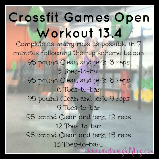 Crossfit workout split hot sale